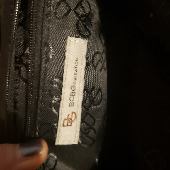 BCBGenerations Large Black Clutch - Picture 6 of 7